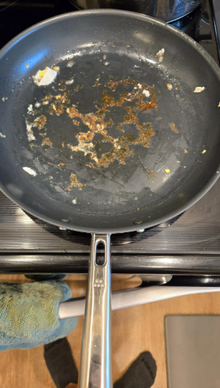 Before - No soy mucho de sartenes las verdad.