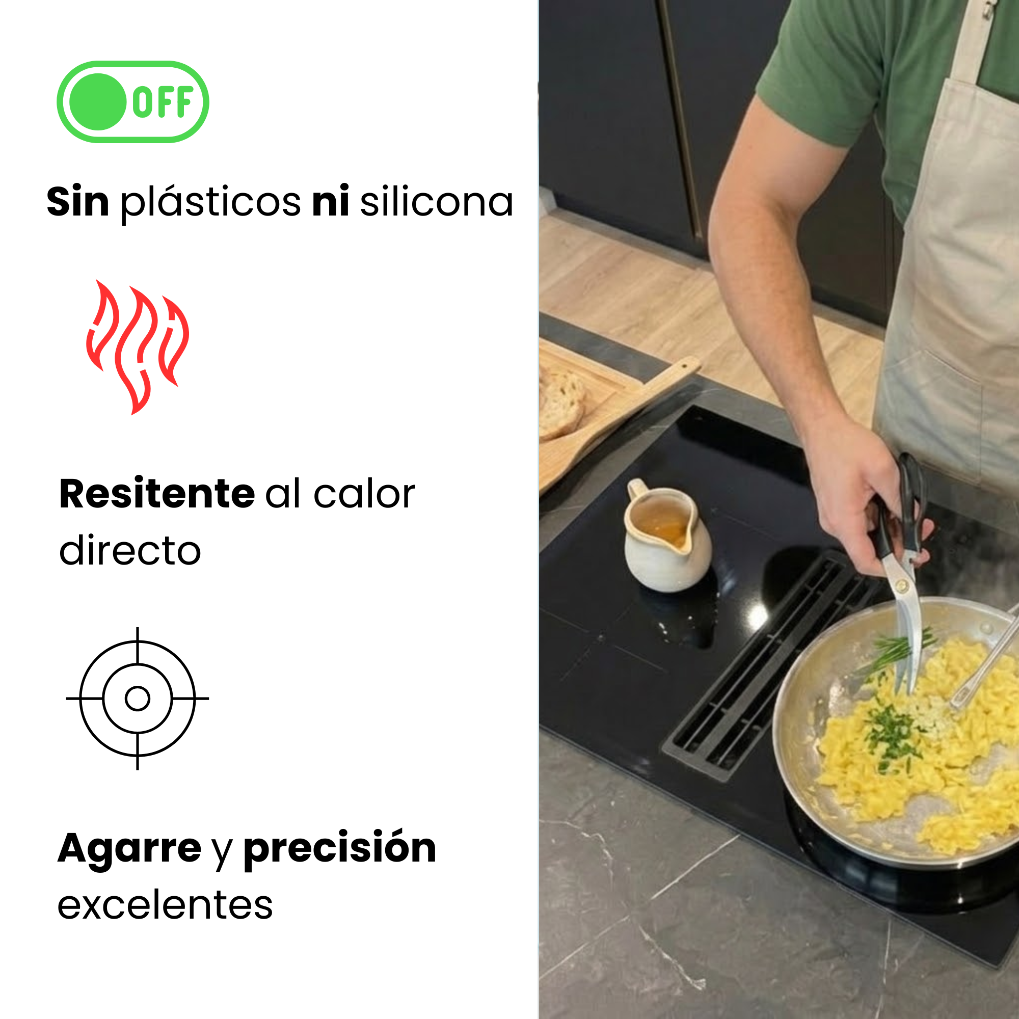 Pinzas con Tijeras Saceroni