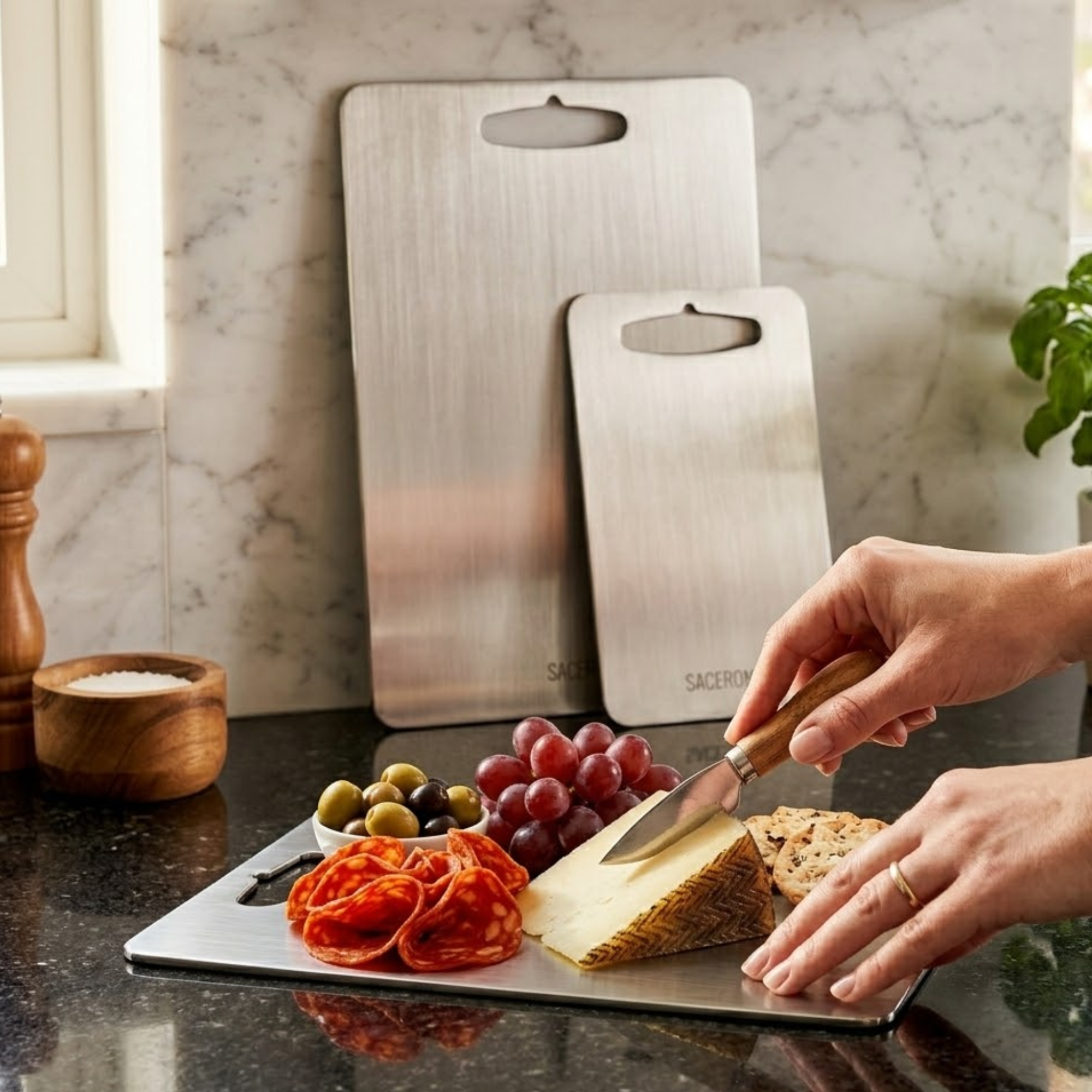 Tabla de Puro Titanio Saceroni