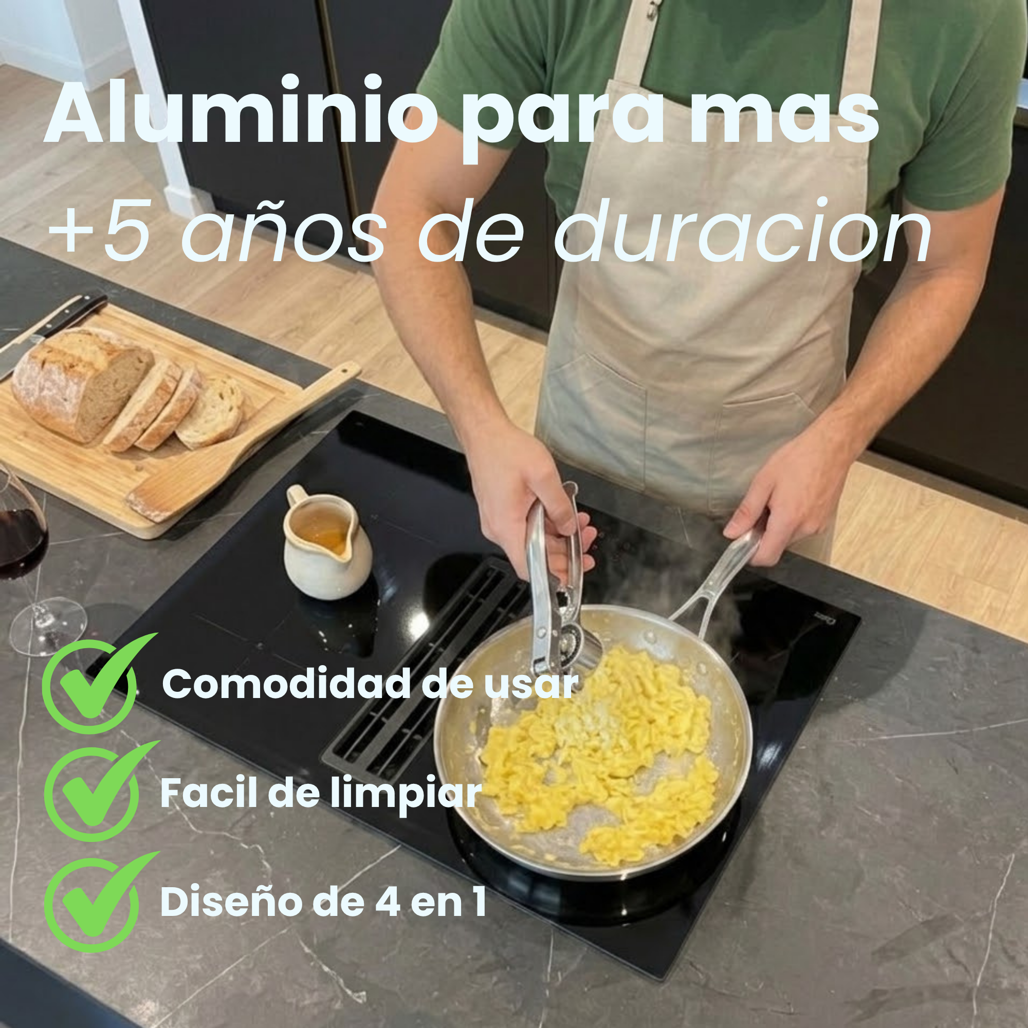 Prensa de Ajo Multi Saceroni